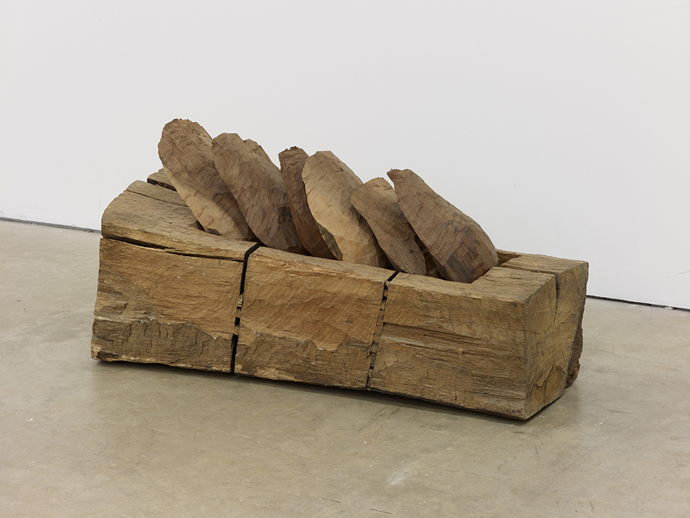 Pods In Trough 1975 David Nash David Nash All Rights Reserved DACS 2015 Image Arts Council Collection Southbank Centre