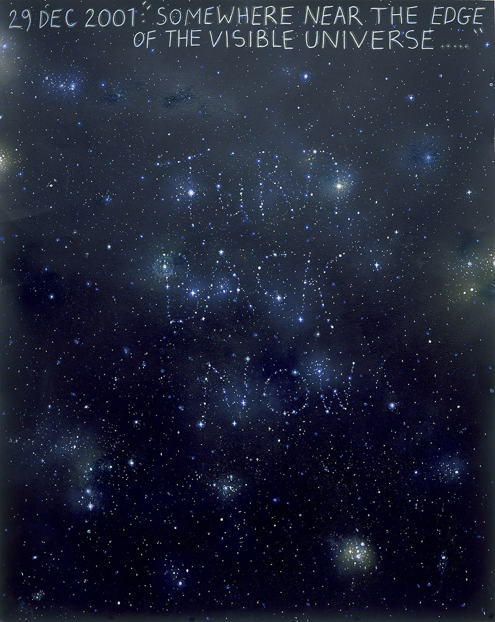29 Dec 2001 Somewhere Near The Edge Of The Visbile Universe 2001 Keith Tyson