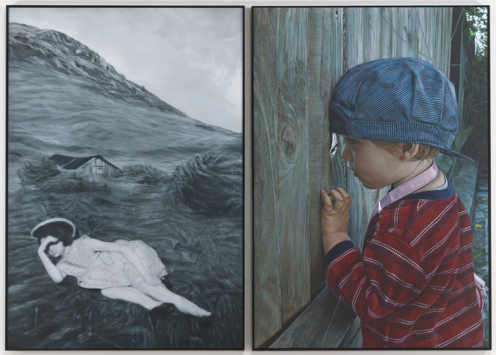Geno Pheno Painting My Mum My Son And The Space Between The Sea And The Sky 2005 Keith Tyson