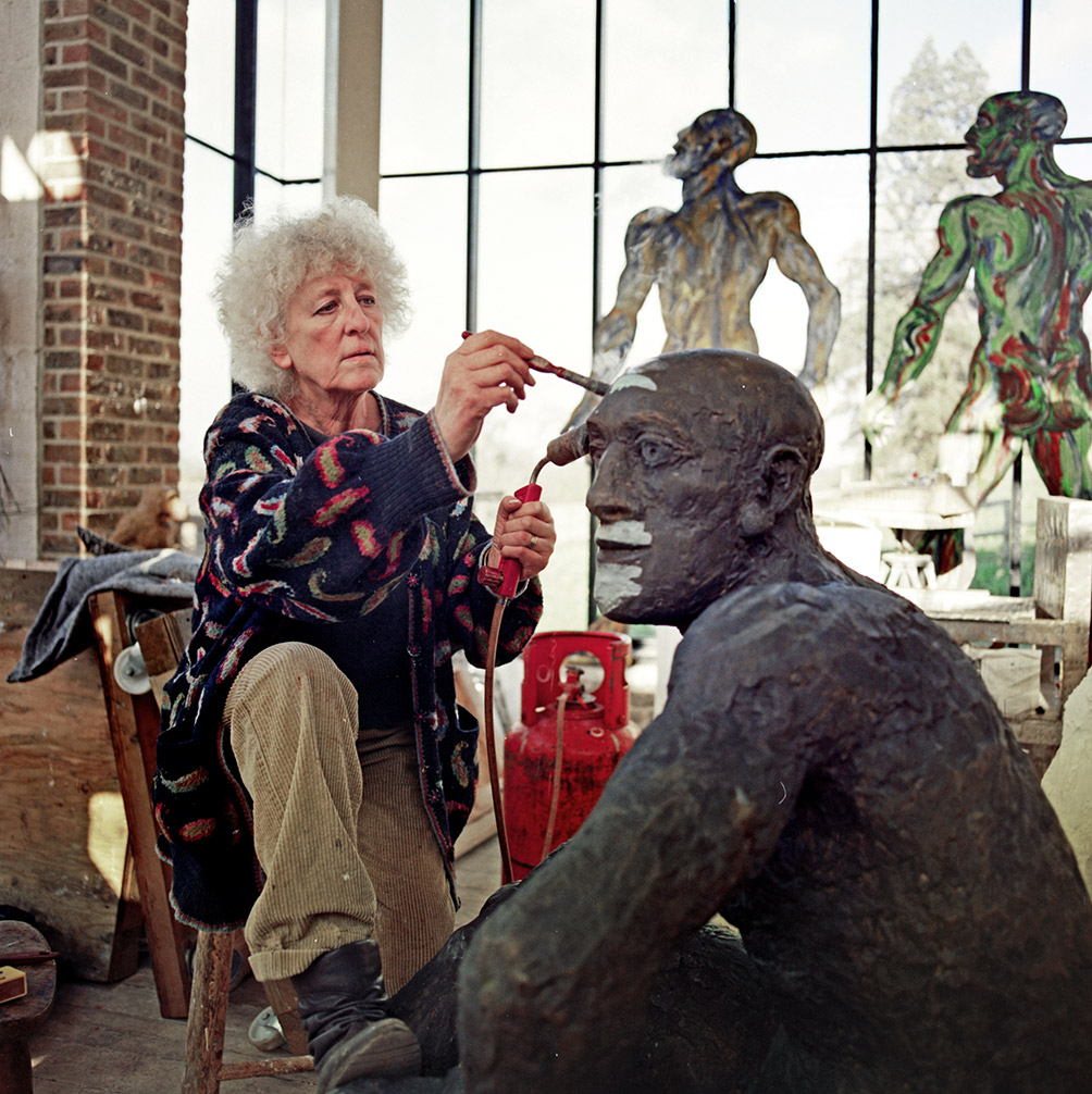 Dame Elisabeth Frink Studio Dorset 1990 Anne Katrin Purkiss