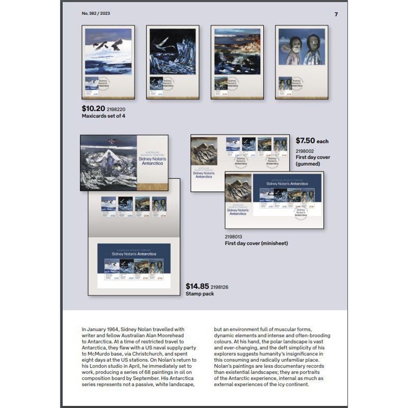 Sidney Nolan Stamp 1
