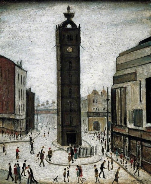 L S Lowry Glasgow Tollbooth A2 Print